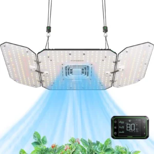 Used VIVOSUN AW200, 200W LED Grow Light Full-Spectrum with Growhub Controller E42A