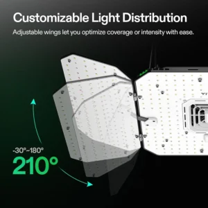 Used VIVOSUN AW200, 200W LED Grow Light Full-Spectrum with Growhub Controller E42A - Image 6