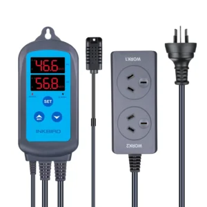 Used NKBIRD Digital Humidity Controller IHC200 240V Hygrometer Smart Humidistat Alarm AU