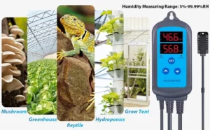 Used NKBIRD Digital Humidity Controller IHC200 240V Hygrometer Smart Humidistat Alarm AU - Image 4