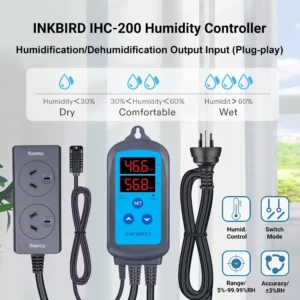 Used NKBIRD Digital Humidity Controller IHC200 240V Hygrometer Smart Humidistat Alarm AU - Image 3