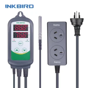 Used Inkbird Digital Temperature Controller ITC308 Heating Thermostat 240V Homebrew C/F