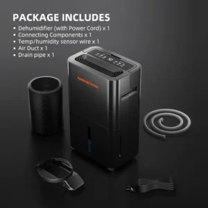 Used Spider Farmer 32 Pint Dehumidifier with Drain Hose for Grow Tent and Grow Room - Image 8