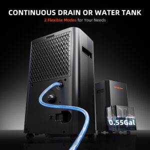 Used Spider Farmer 32 Pint Dehumidifier with Drain Hose for Grow Tent and Grow Room - Image 7