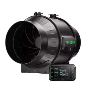 Used VIVOSUN AeroZesh T6 Inline Duct Fan, 6 Inch 408 CFM Exhaust Fan w/ GrowHub E42A - Image 4